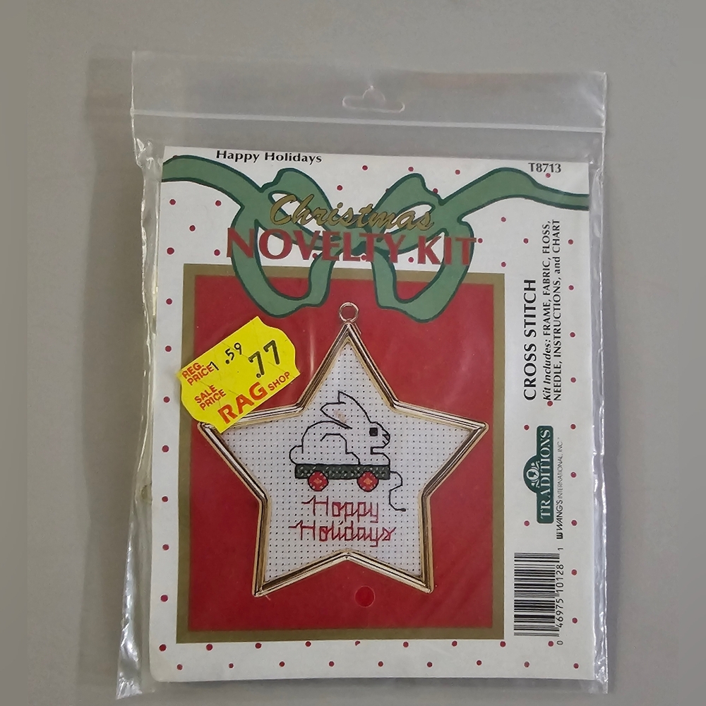 Christmas Star Cross Stitch Kit